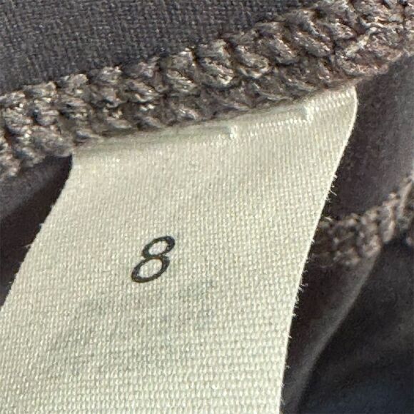 Lululemon Groove Flare Yoga Pants Women’s Sz 8 Gray Nylon Blend High Rise Active - Picture 5 of 5